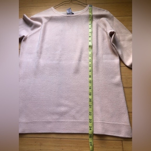 LH Sport Size S Baby Pink Crew Neck Sweater - Picture 6 of 6